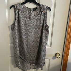 Rafaela Sz 2X high/low polyester tunic